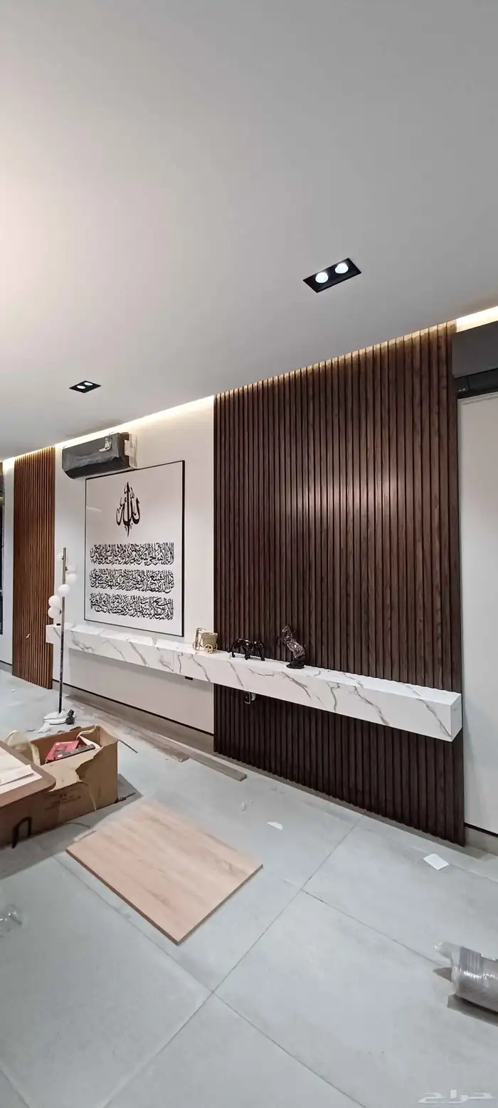 ديكورات الشرقيه اصباغ ورق جدران باركيه نعلات فايبر شيبورد 6