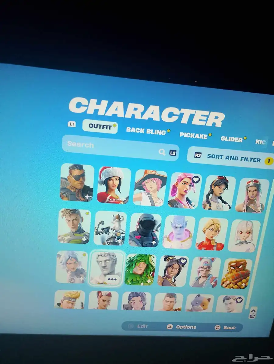 حساب فورت نايت نادر 4