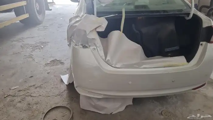 يوجد رش بويه جميع الصدامات والفحص الدوري رش بويه وسمكره 1
