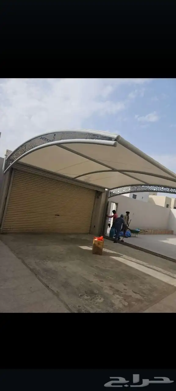 مضلات - سياره  سواتر  مضلات  تنسيق حدايق  جلسات خارجيه 1