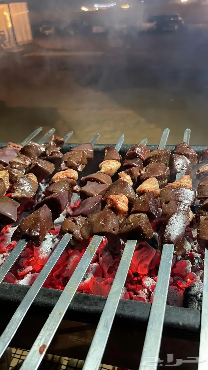 معلم مشويات خارجية مشاوي شواي شواء مقلقل حميس دوار السعادة 1