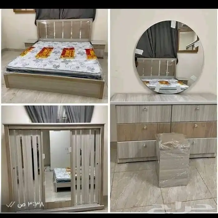 غرف نوم جديده 6 قطع من المصنع للعميل مباشر 3
