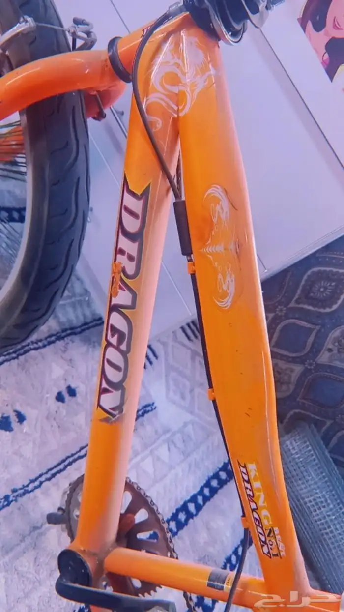 سيكل او عجلة دراجون مقاس 24 استعمال بسيط جدا 7