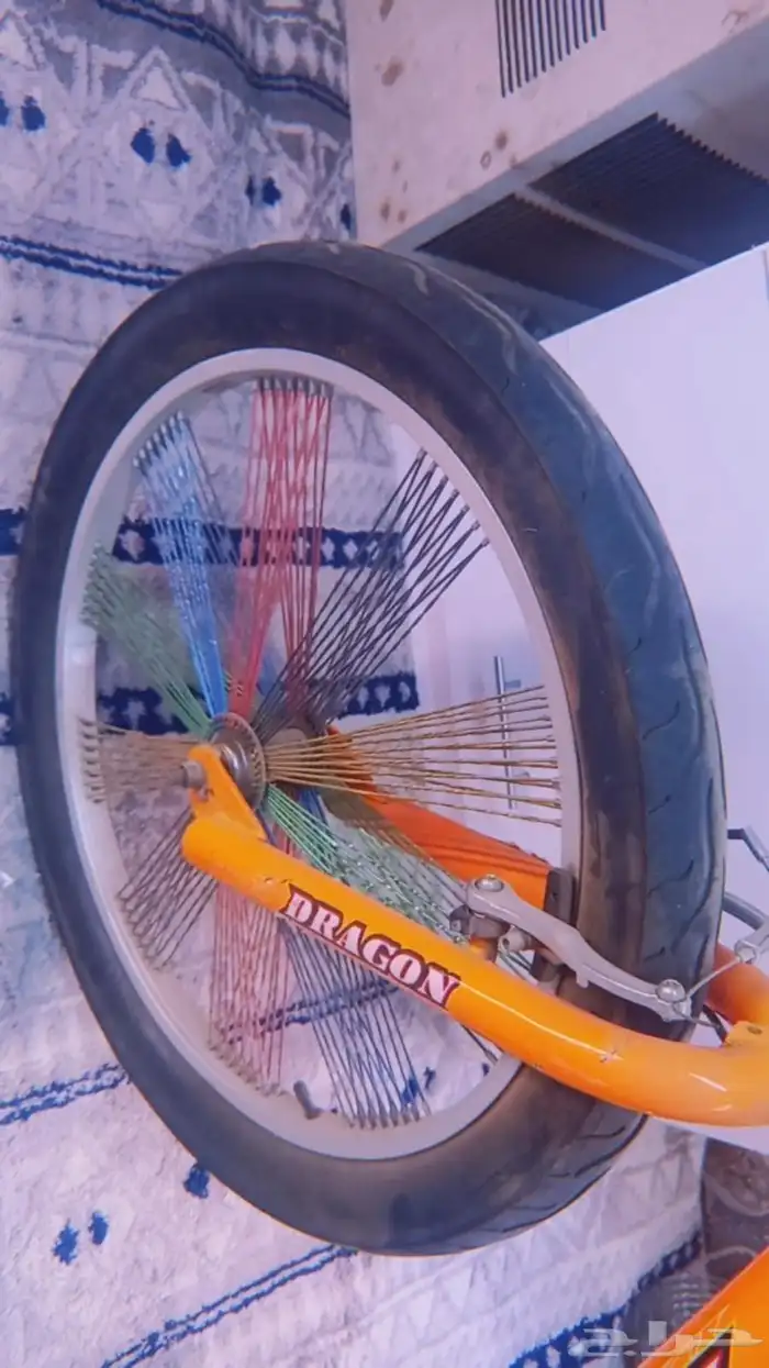 سيكل او عجلة دراجون مقاس 24 استعمال بسيط جدا 8