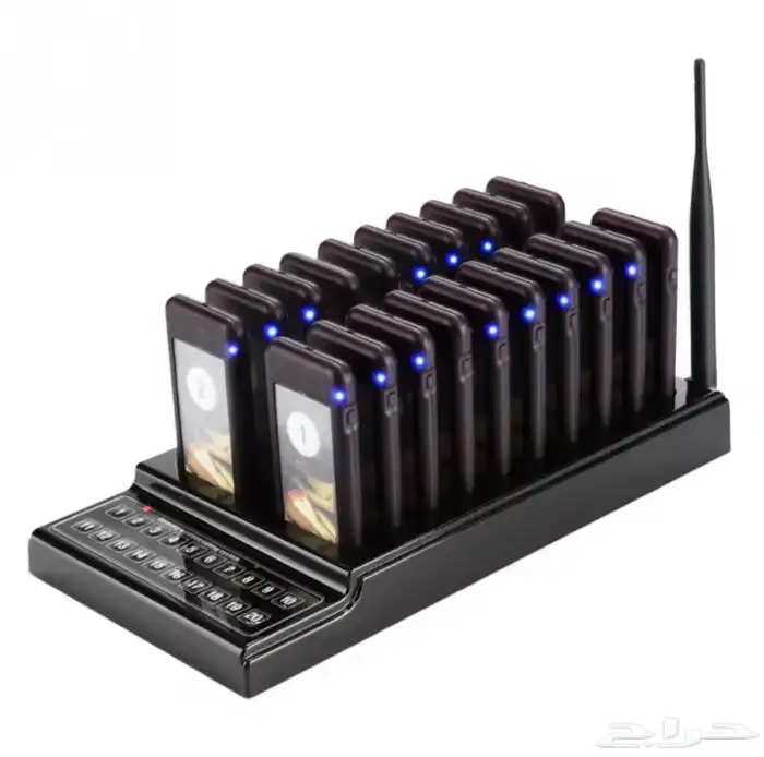 جهاز نداء بيجر للمطاعم والكافيهات للزبائن دائرى ومستطيل 6