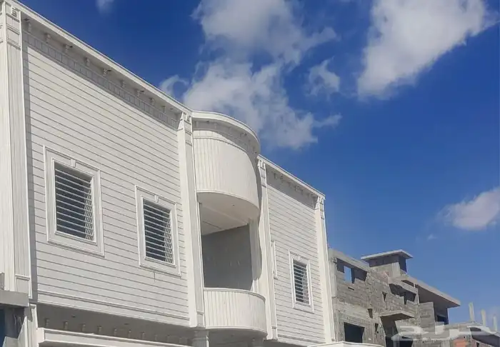 معلم ديكورات خارجيه لياسه ملونه كسر رخام 0