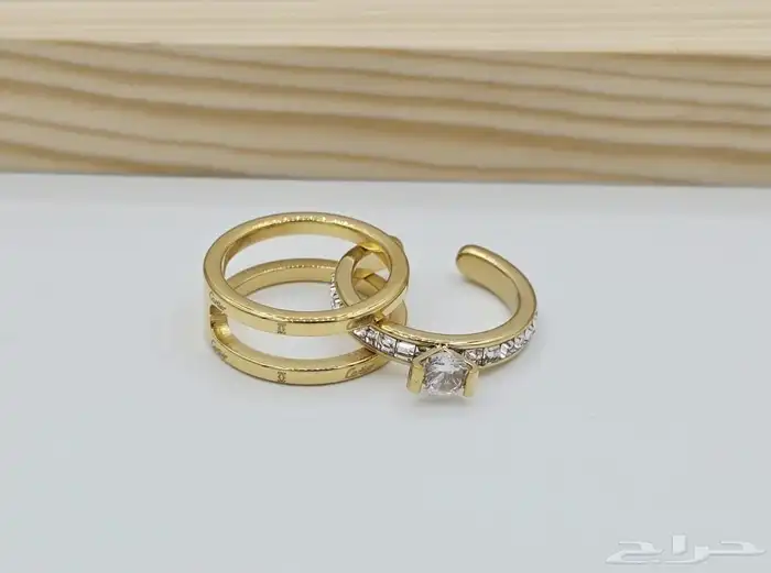 متجر_كاتشي خواتم نسائية شكل م ا ر ك أ ت 7