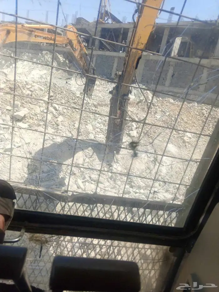 تفتيت صخور قص ارظي بنين حجر 0