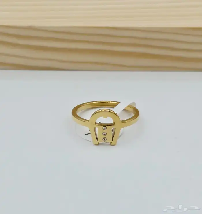 متجر_كاتشي خواتم نسائية شكل م ا ر ك أ ت 9