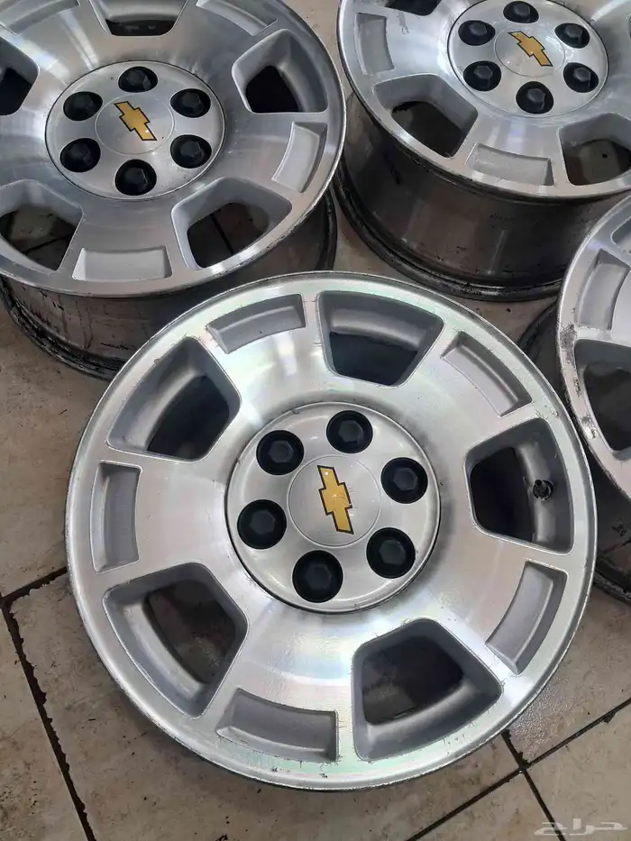 طقم جنوط مقاس 17 اصليه وكاله بلمعه الوكاله 1