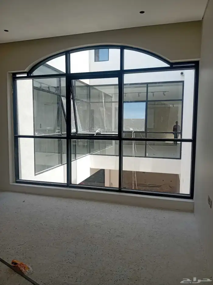 المنيوم أبواب شبابيك واجهات فلل كرتن وول استركشر شترات 4