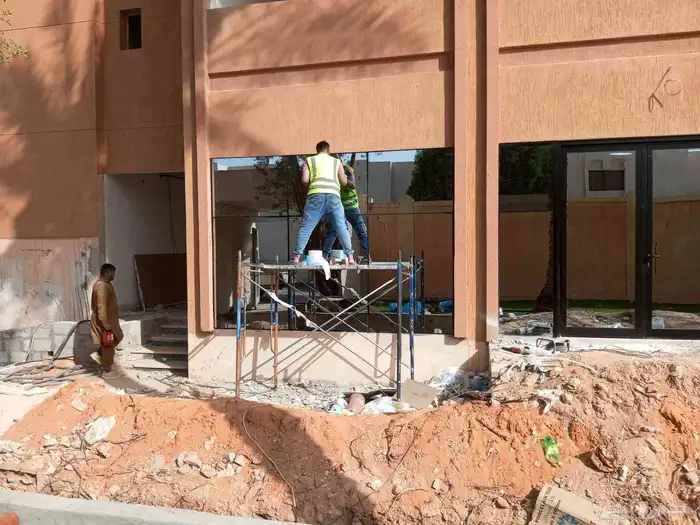 الامنيوم واجهات ابواب درايش شبابيك 1