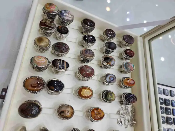 29 خاتم فضه ايطالي. 28 خاتم عقيق يماني حجم كبيررر انتيمون شه 3