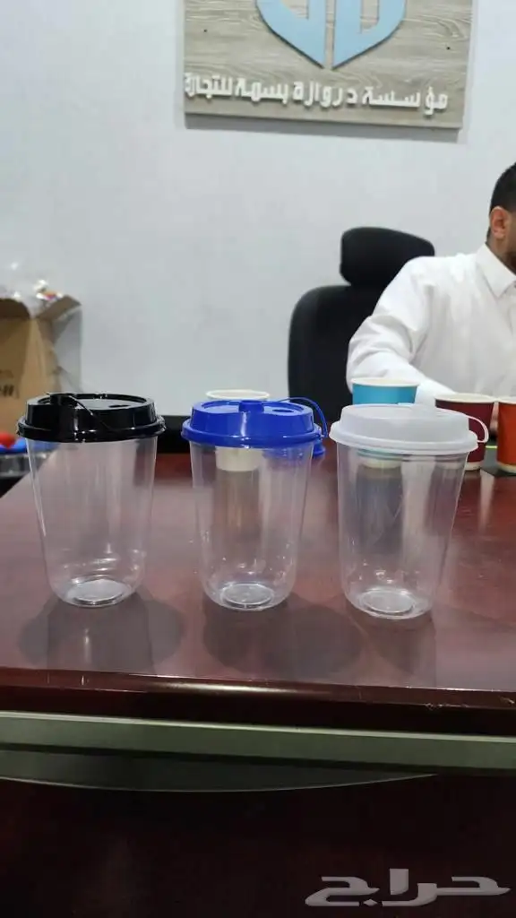 مطبعه طباعه الاكواب البلاستيكية والورقية طباعه بوكس القهوه 3