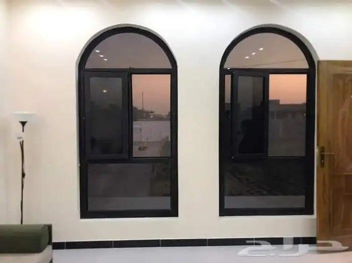 المنيوم أبواب شبابيك واجهات فلل كرتن وول استركشر شترات 16