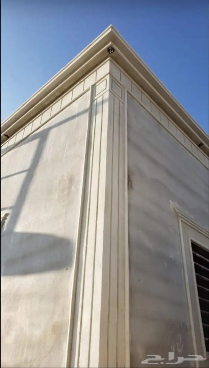 معلم ديكورات خارجيه لياسه ملونه كسر رخام 3