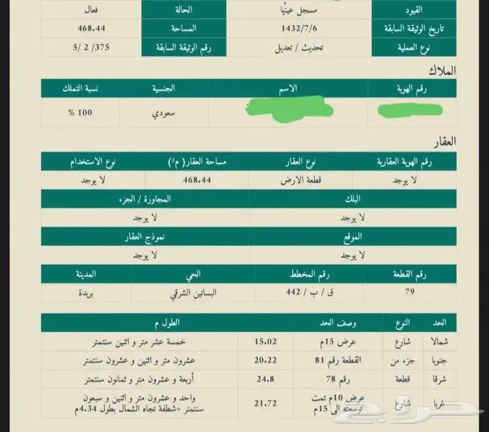 للبيع ارض سكنيه زاويه بالبساتين الشرقي 0