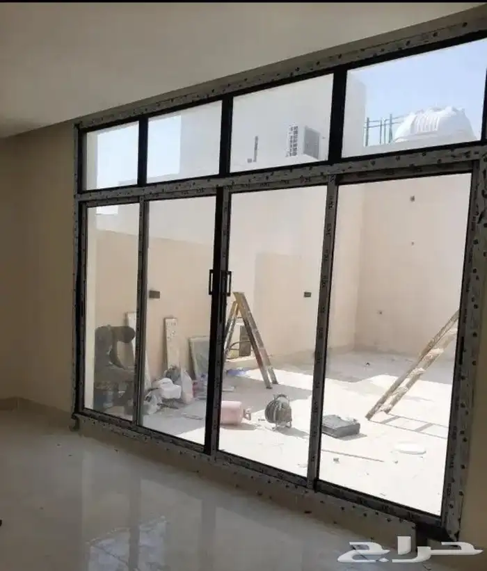 المنيوم أبواب شبابيك واجهات فلل كرتن وول استركشر شترات 12