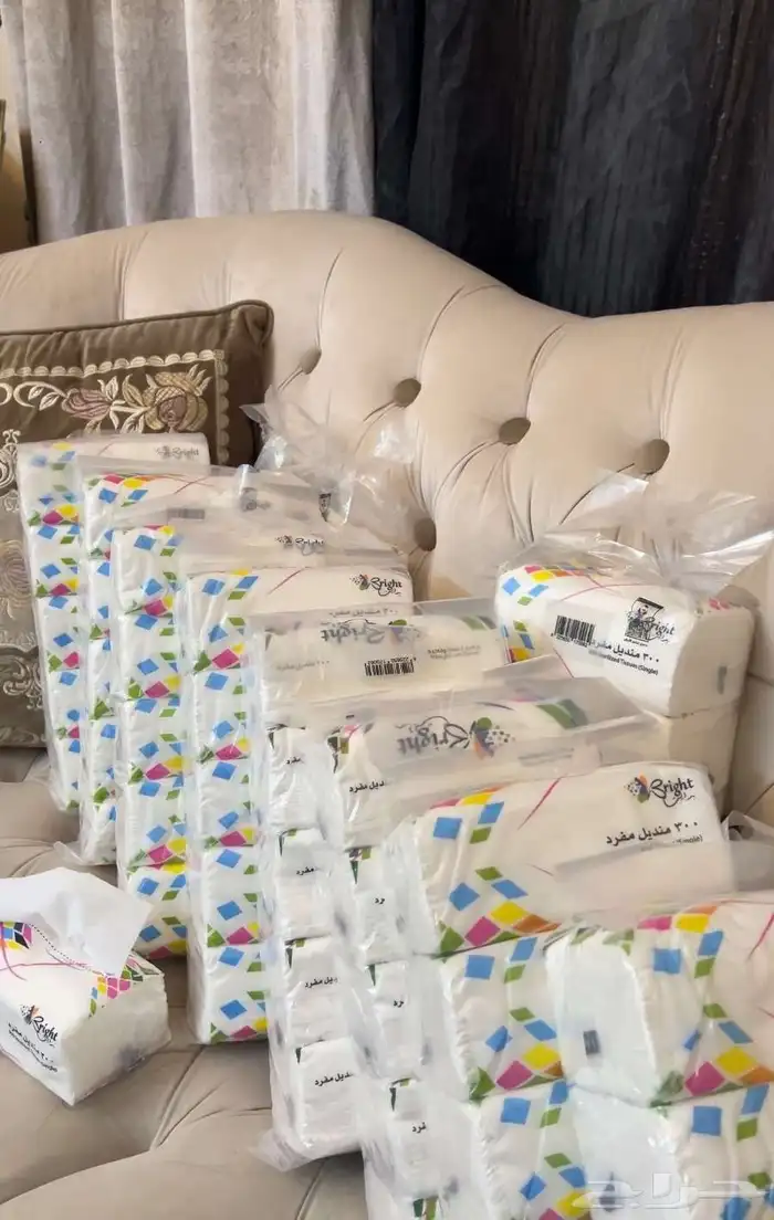 مناديل برايت الفاخره والناعمه 1