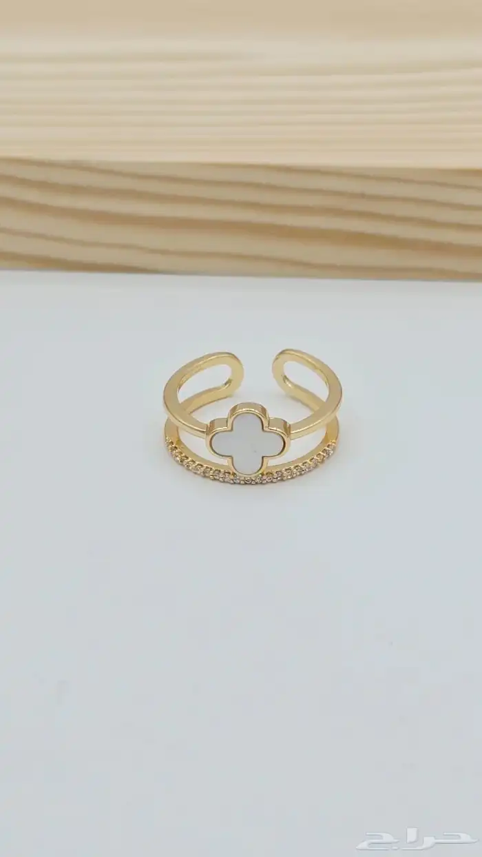 متجر_كاتشي خواتم نسائية شكل م ا ر ك أ ت 2