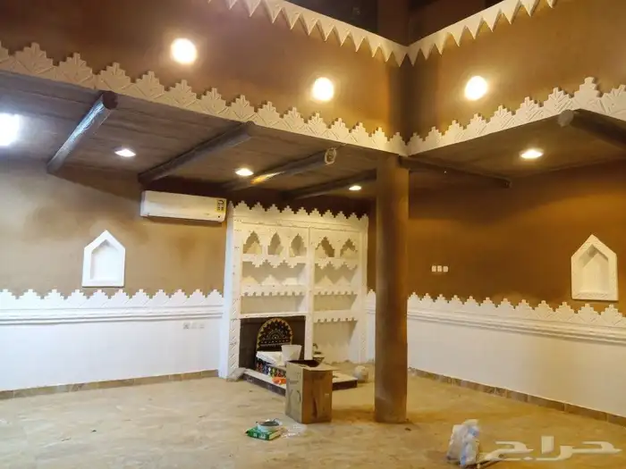 بيوت طين البناءالقديمه من الأساس وترميمات 4