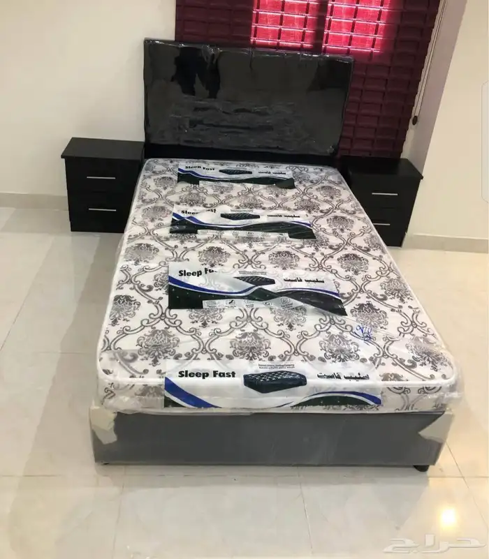 سرير مع مرتبه  توصيل 7