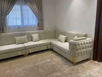 كنب مجالس واطقم تفصيل وتنجيد ستاير ويفي 0