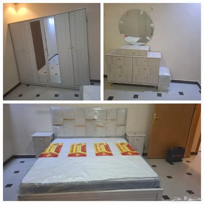 غرف نوم نفرين بالرياض مع تركيب وتوصيل 9