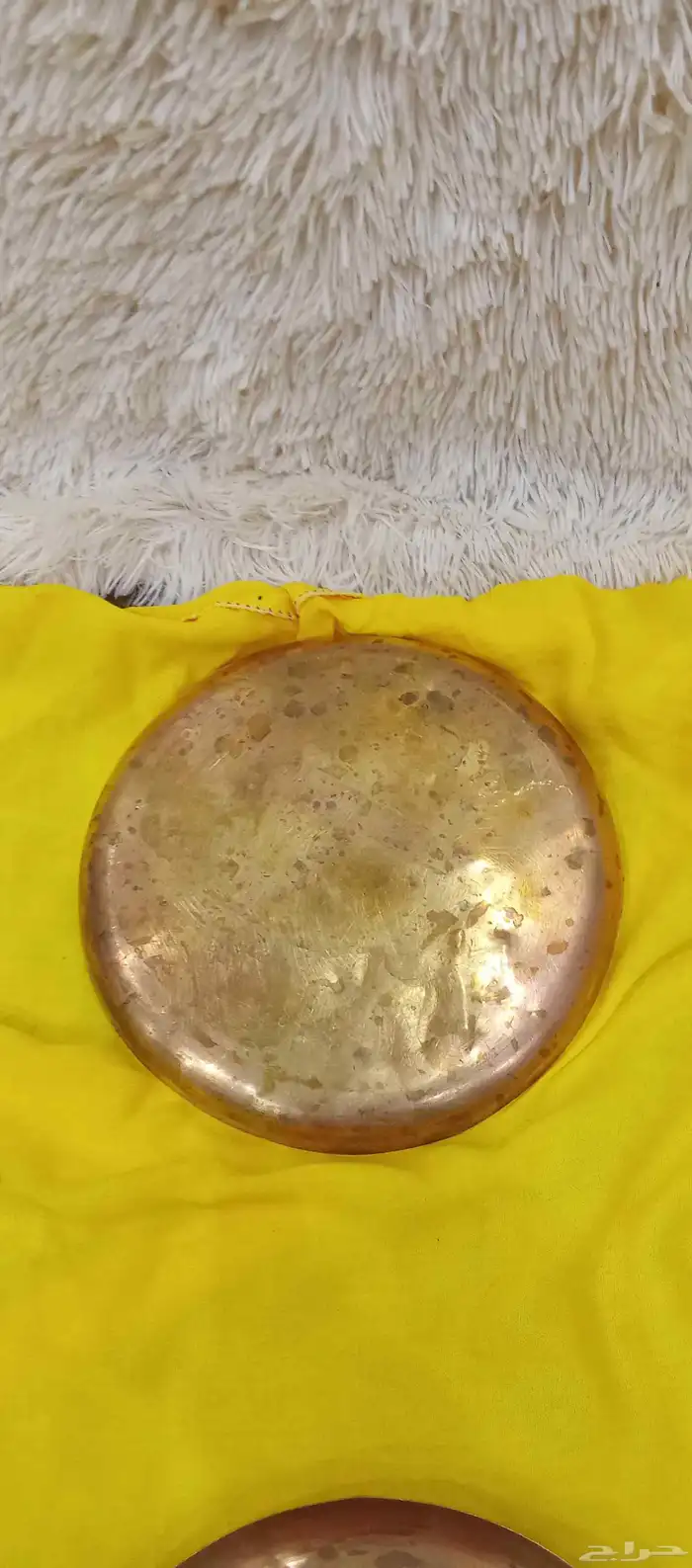 كفتين ميزان نحاس صناعة قديمه 2