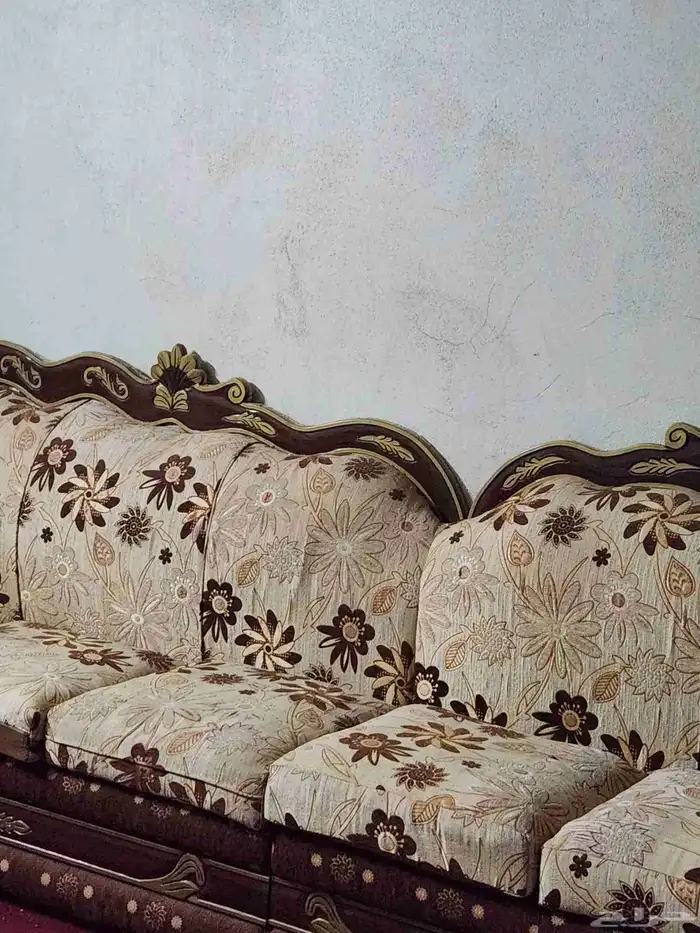 مجلس كنب نظيف مساحه 5 6 0