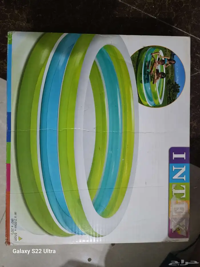 أفضل وارخص واكبر حمام سباحه دائري نفخ قوي وكبير جديد 0