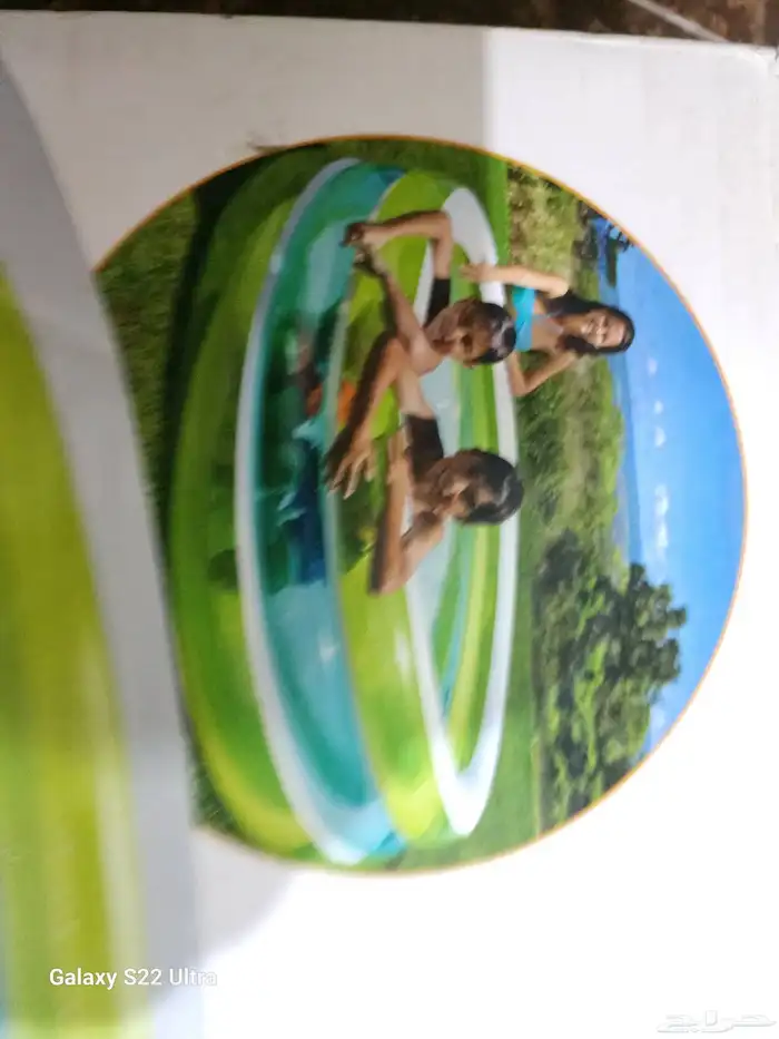 أفضل وارخص واكبر حمام سباحه دائري نفخ قوي وكبير جديد 1