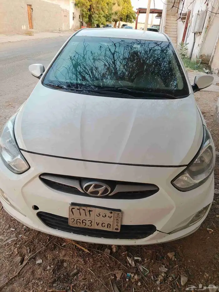سياره اكسنت 2012 جير توماتيك مفحوص مجدد للتواصل 3