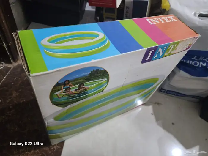 أفضل وارخص واكبر حمام سباحه دائري نفخ قوي وكبير جديد 4