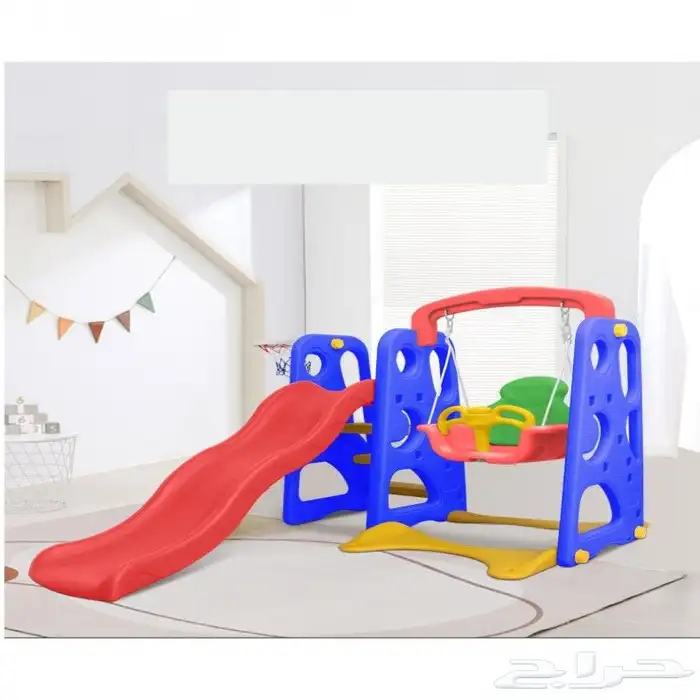 العاب اطفال مرجيحة مع زحليقة 0