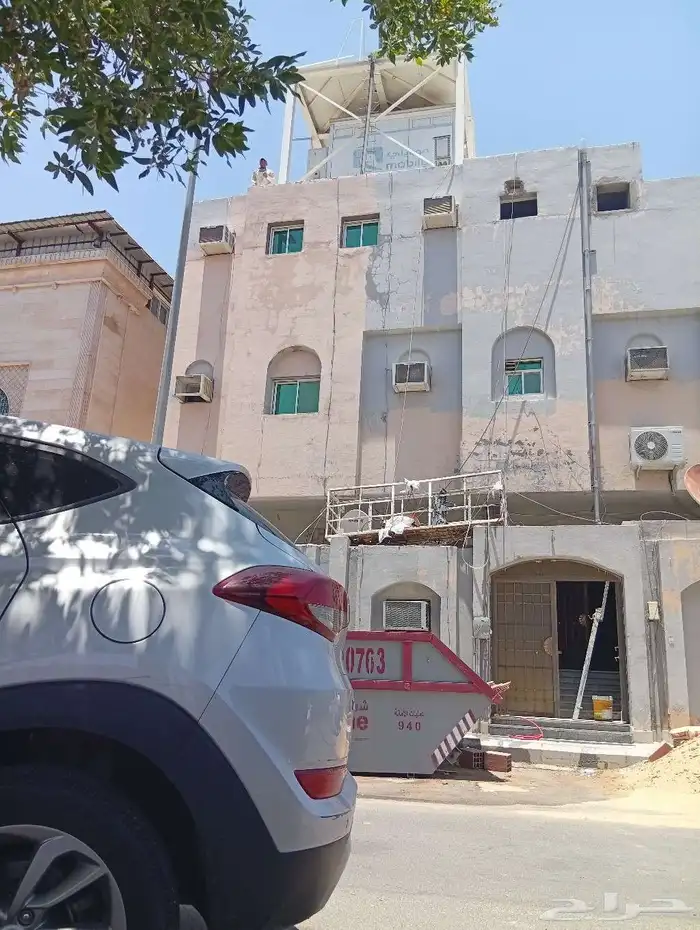 معلم دهانات خارجي وازاله الدهان القديم بظغط الماء 3