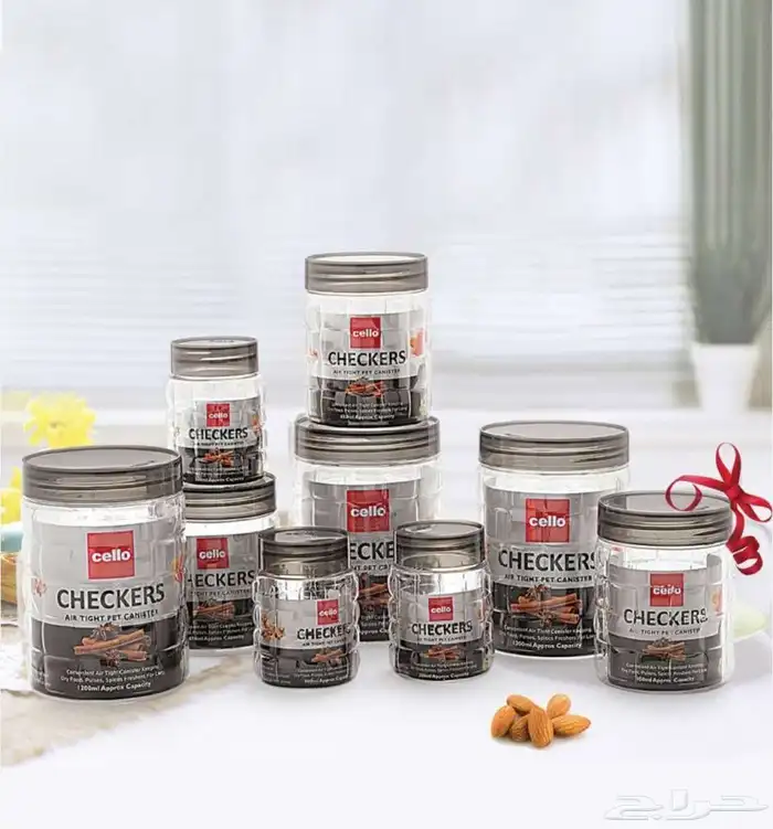 علب حفظ بهارات او مكسرات 0