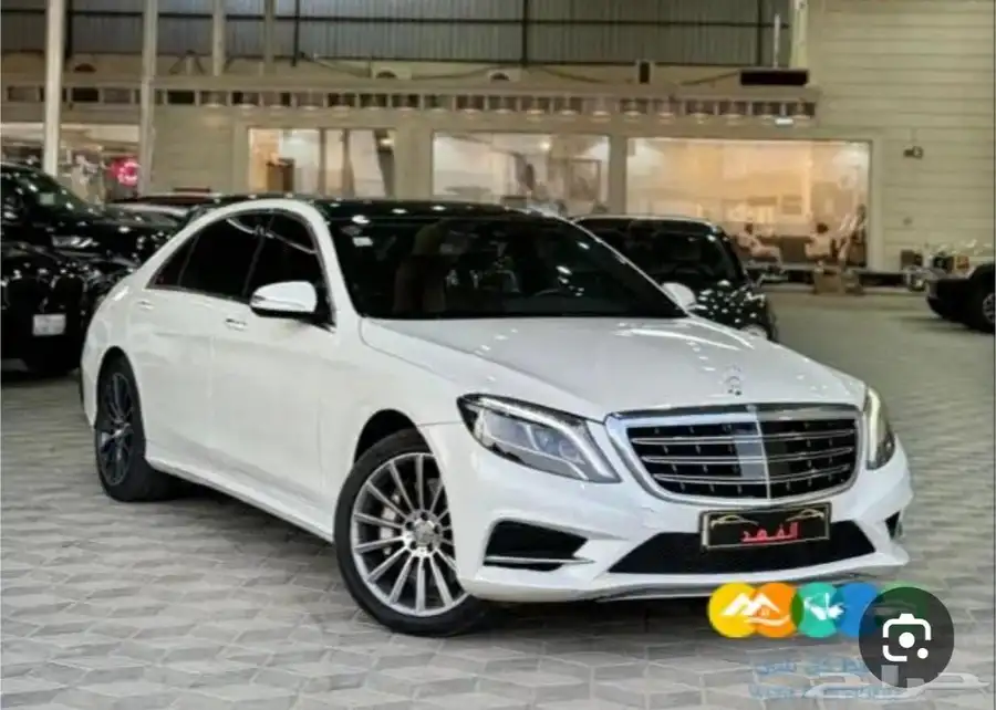 جنوط مرسديس يخت موديل 2017اصلي وكاله مع الكفرات 18