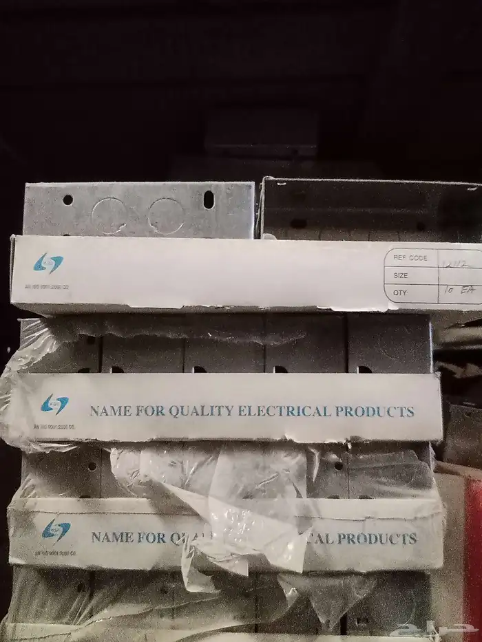 علب كهرباء يوجد جميع المقاسات ان شاء الله 0