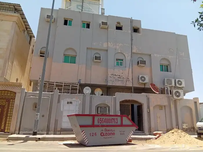 معلم دهانات خارجي وازاله الدهان القديم بظغط الماء 2