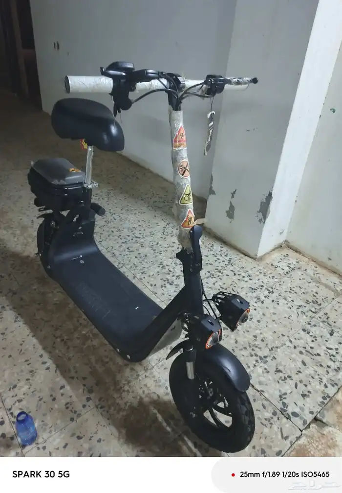 سكوتر كهربائي للبيع لايشكو من اي مشاكل 1