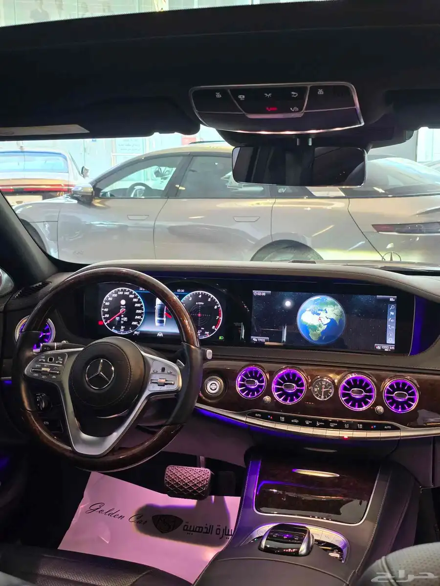 مرسيدس يخت 2019 S560 فل كامل 22