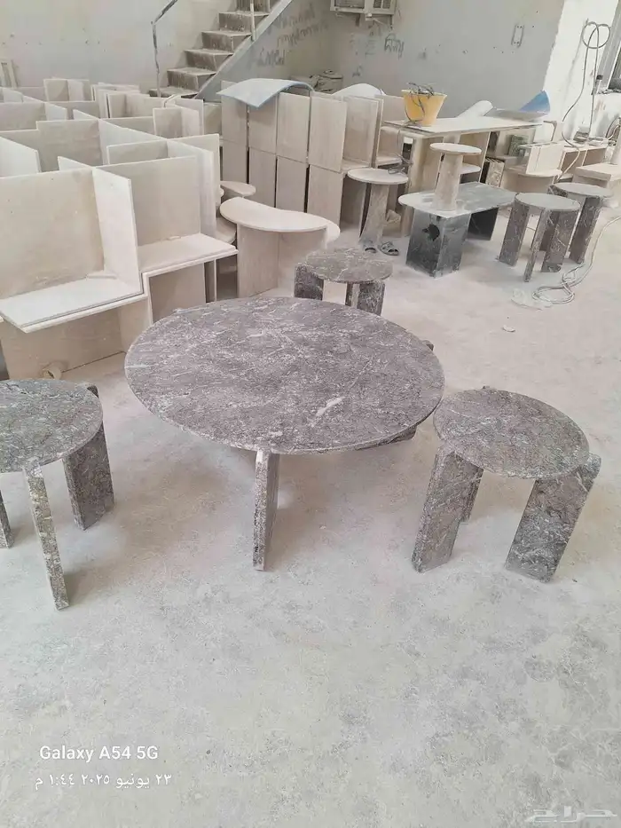 طاولات رخام ترافنتينو 7