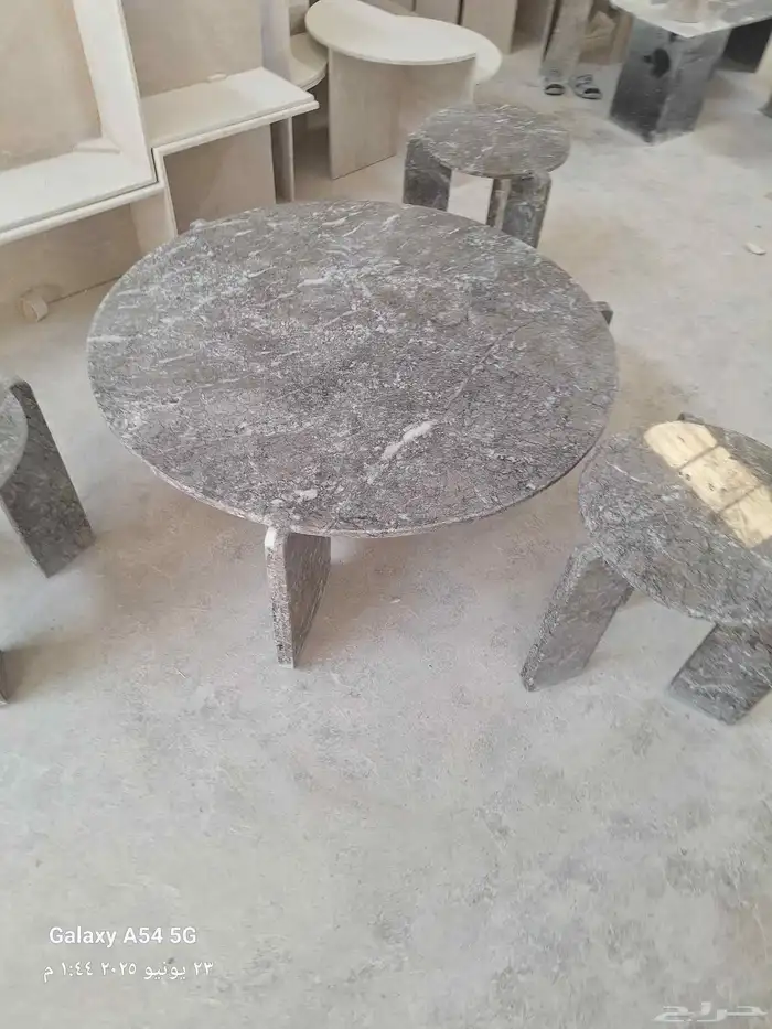 طاولات رخام ترافنتينو 2