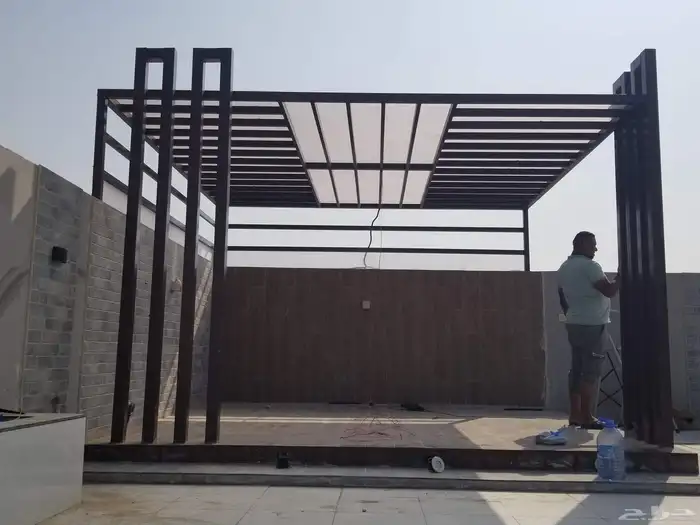 خيام مضلات سواتر برجولات شنكو جميع انواع الحداده 4