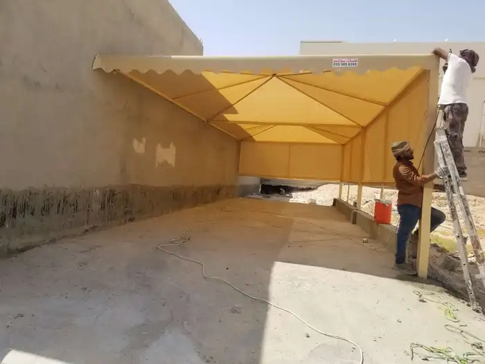 خيام مضلات سواتر برجولات شنكو جميع انواع الحداده 1