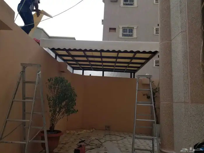 خيام مضلات سواتر برجولات شنكو جميع انواع الحداده 3