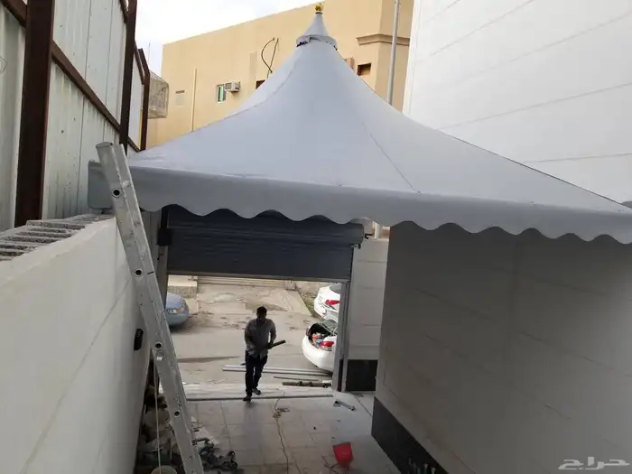 خيام مضلات سواتر برجولات شنكو جميع انواع الحداده 6