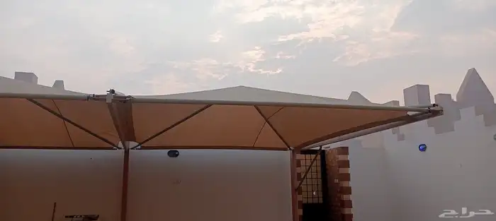 شغل بيت شعر سواتر مظلات ھناجر زن  قراميد تلبيس قماش 1