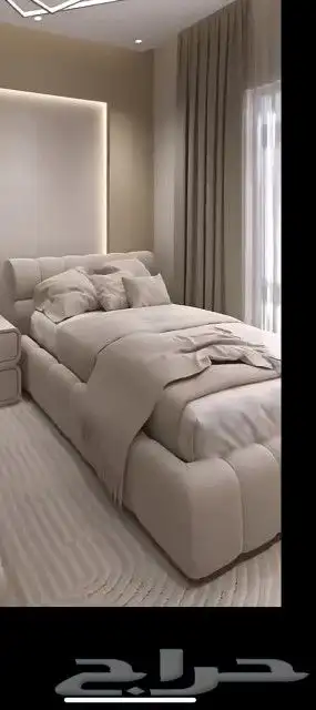سرير خشب بوكليه جديد أشكال 50  خصم 42